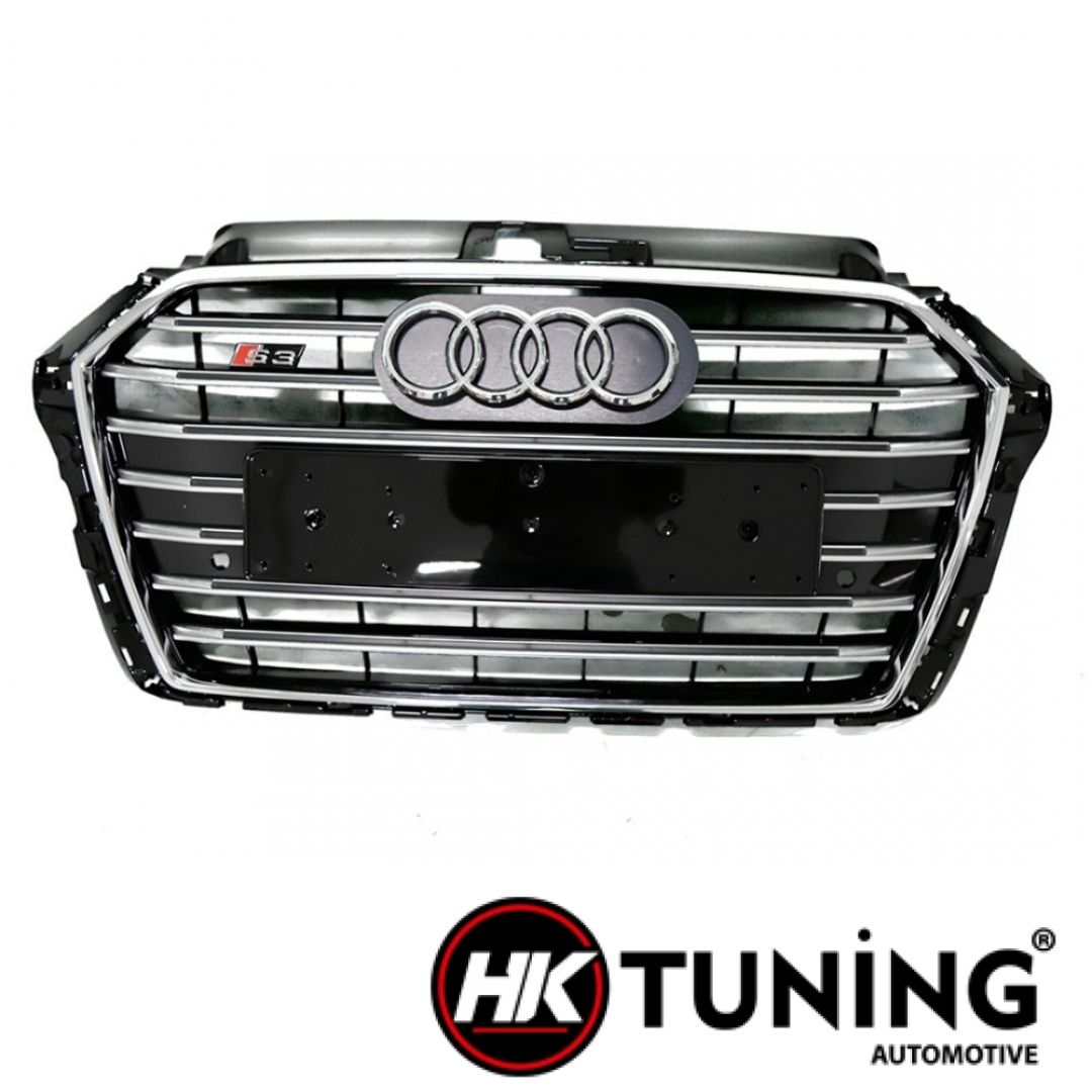 AUDI A3  S3 PİONA BLACK ÖN PANJUR SETİ 2013-2016